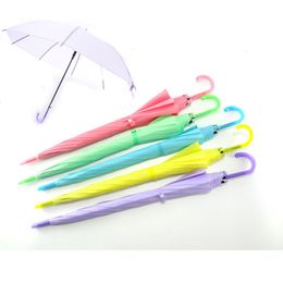 Colorful Transparent Automatic Rain Umbrella Dome Wedding Party Favor Waterproof