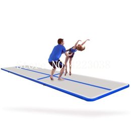 Free Shipping 5x1x0.1m Inflatable Gymnastics Mattress Gym Tumble Air track Floor Tumbling AirTrack mat For Adults or Child