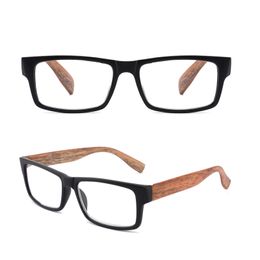 Men's Fashion Reading Glasses Wholesale Black Designer Brown Readers for Man Big Frame hot sale Cheap +1.00 +1.50 +2.00 +2.50 +3.00 +3.50