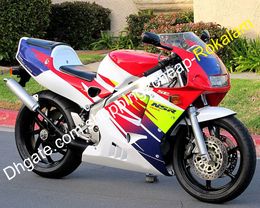 For Honda Motorcycle NSR250R MC28 NSR 250R MC 28 ABS Bodywork Fairing Kit Yellow Blue Red White 1994 1995 1996 (Injection molding)