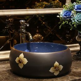 Porcelain wash basin sink ceramic basin sink Counter Top Wash Basin bathroom ceramic art bathroom sink bowl