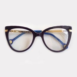 luxury- New Woman Cat Eye Glasses Frame 2019 Acetate Frame eyeglass Retro Spectacles Eyeglasses Designer Glasses Frames F00461