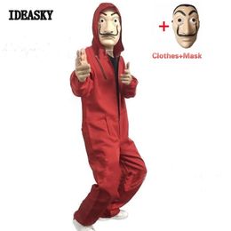 Il Denaro Heist La Casa Di Carta La Casa De Papel Cosplay Salvador Dali Maschera Di Halloween Costumi Uomini Adulti Boysmx190923 Carnevale Bambini