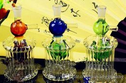 new Small ball shaped water bottle Wholesale Glass bongs Oil Burner Glass Water Pipes Oil Rigs Smoking Free