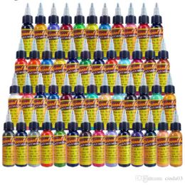Tattoo ink 50 Colors 1oz  Bottle 30ml creamsicle color Tattoo Pigment tattoo inks free shipping