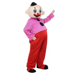Adult Character Bumba brothers mascot costume Pipo clown mascot Costume Fancy Dress for Halloween party costumes