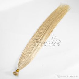 Straight Double Drawn 613 blonde 100g 10 to 30 Inch Cuticle Aligned Prebonded Human Virgin Russian Nano Ring Hair Extensions