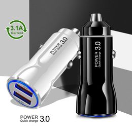 Car Charger Quick Charge 3.0 USB Charger For Xiaomi mi 9 QC3.0 3.1A Fast Charging Car Mobile Phone Chargers