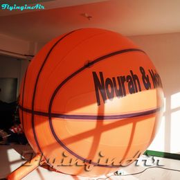 Advertising Basketball Inflation Game Shown Inflatable Basketball For Sports Meeting