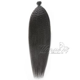 VMAE Malaysian Brazilian Virgin Human Hair Weave Weft Bundles Grade 11A Natural Colour Kinky Straight Hair Extensions 10 to 28 inch