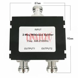2G 3G 4G GSM LTE 2 vie Micro-strip Power Splitter Tipo N Connettore 2 vie Microstrip divisore di potenza 2G 3G 4G GSM LTE 2 vie Micro-strip Power Splitter Tipo N Connettore 2 vie Microstrip divisore di potenza