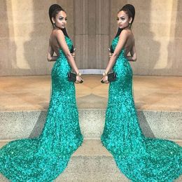 Charming Green Heart Long Prom Dresses Sexy Backless Strapless Prom Gowns Custom Make Evening Party Dress Vestidos De Gala