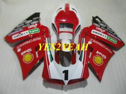 Injection Fairing body kit for DUCATI 748 996 03 04 05 ducati 916 998 2003 2004 2005 ABS Red Fairings bodywork+Gifts DD28