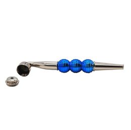 New thread ball metal pipe Colour with cap removable