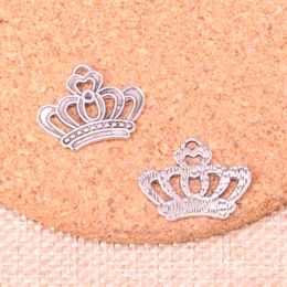 75pcs Charms imperial royal crown 22*18mm Antique Making pendant fit,Vintage Tibetan Silver,DIY Handmade Jewellery