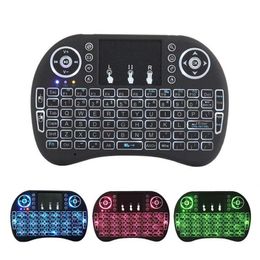 1PCS I8 Mini Keyboard 24g Wireless Fly Air Mouse for MXQ PRO TX3 mini H96 X96 mini Android Tv Box7011445