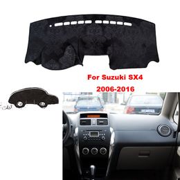 Car styling For Suzuki SX4 06-16 Interior Dashboard Pad Cover Dash Mat Sticker Anti-Sun Velvet Instrument