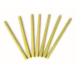 HOT Bamboo Straw Reusable Straw Organic Bamboo Drinking Straws Natural Wood Straws For Party Birthday Wedding Bar Tool DHL Free LX2086