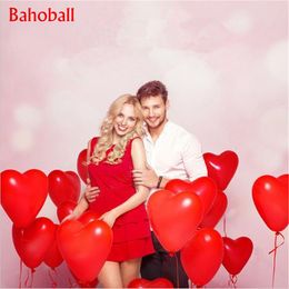 Red Pink Balloons 10Inch Love Heart Latex Balloons Wedding Helium Balloon Valentines Day Birthday Party Inflatable Balloons