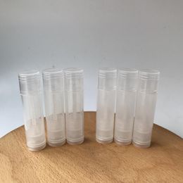 1000pcs Free Shipping 5g Empty Clear LIP BALM Tubes Containers Transparent Lipstick fashion Cool Lip Tubes Refillable Bottles LX8924