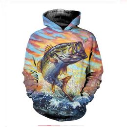 Mens Designer Hoodies for Women Men Couples Sweatshirt Lovers 3d Fish Hoodies Coats Hooded Pullovers Tees Clothing M0263