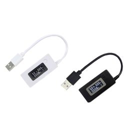 USB Ampmeter Voltmeter Current Voltage Tester Detector Mobile Battery Power Capacity Meter Digital Screen