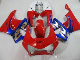 High quality fairings for Honda CBR900RR CBR919 1998 1999 red white blue fairing kit CBR919RR 98 99 BV26