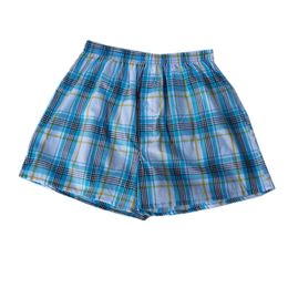 Fashion-M-4xl Classic Plaid Men Boxer Shorts Mens Underwear Trunks Cotton Cuecas Underwear Boxers For Male Arrow Panties 4pcs/lot