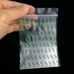 100pcs/lot Small Plastic Bags Reclosable Transparent Jewellery Food Storage Kitchen Package Clear Bag