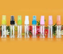 30ml Travel Portable Sub Bottle Push Type Spray Bottle Plastic Transparent Pet Dispensing Small Spray Bottle Small Watering Can SN132