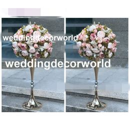 no flowers including )high simulation wedding ceremony idea latest hot pink rose floral Centrepiece decor582