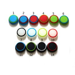 14 Colors Joystick Cover For PS3/PS4/XBOX ONE/XBOX 360 Controller Rubber Silicone Joystick Cap Thumb Stick Joystick Grip Caps