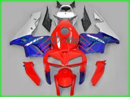 Motorcycle Fairing kit for HONDA CBR600RR F5 05 06 CBR600 RR CBR 600RR 2005 2006 ABS red orange black Fairings set+gifts HB42