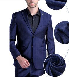 Cool Plaid suit Groomsmen Notch Lapel Wedding Groom Tuxedos Men Suits Wedding/Prom/Dinner Best Man Blazer(Jacket+Tie+Pants) 05