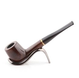 Removable Philtre cigarette holder fittings for long-pole straight solid wood pipe
