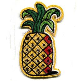 2016 New Arrival 20 Pcs Pineapple Embroidered Iron On Cartoon Patches Motif Applique Embroidery Accessory Free Shipping