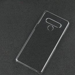 Ultra Clear Transparent PC Hard Back Case for LG stylo 6,Stylo 4 5,LG G7 Thinq G8 G8S K61 Velvet V60 G8X V40 V30 Thinq K50 Q60