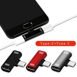 3 In 1 USB C To Type-C Adapter USB Type C Charging Cable Charger Earphone Converter for Xiao Mi 8 Mi 6 Headphone Adapter TYPEC Phone
