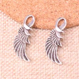 67pcs Charms angel wings 10*31mm Antique Making pendant fit,Vintage Tibetan Silver,DIY Handmade Jewelry