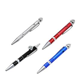 New Style Ballpoint Pen Shape Mini Smoking Pipe Innovative Design Portable Easy Carry Clean Free Style Multi-function High Quality DHL Free