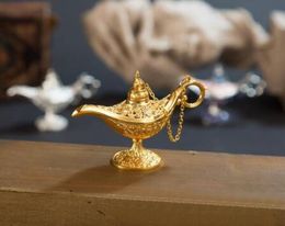 Outras artes e artesanato Lâmpadas mágicas Incenso queimador Vintage Retro Chá Pote Lâmpada Aroma Home Ornament Ornament Craft