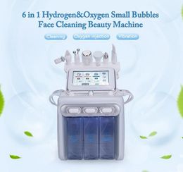 Multi-Functional Beauty Equipment Microdermabrasion skin care Dermabrasion Machine Water Peeling with 6 handles