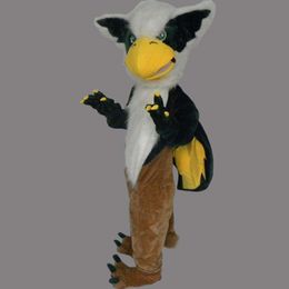 2018 Factory new Gryphon mascot custom Xmas Eagle fancy dress costume Shool Event Birthday Party Costume Mascot