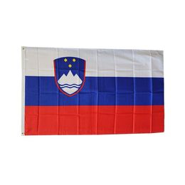 3x5 150x90cm Slovenia-flags and Banners ,All Countries Custom Printed Outdoor Indoor Hanging Double Stitched Advertising, Free Shipping