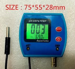 Freeshipping new arrive Multi-parameter 3 in 1 pH Metre ORP tester temperature for swimming pools water quality test with backlight