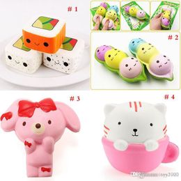 Squishy Teacup Cat 9cm Soft Slow Rising Cute Animals Cartoon Collection Gift Decor Squeeze Toy High Quality squeeze toy squeeze toy888