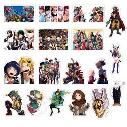 Stickers My Hero Academia Anime Peripheral Suitcase Trolley Case Suitcase Sticker Two-dimensional Cartoon Doodle Sticker