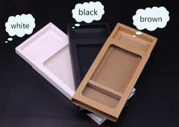 Kraft packaging cardboard sliding box kraft packaging gift craft box with pvc window paper drawer box gift SN2647