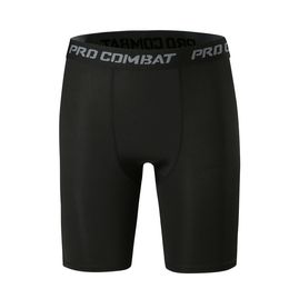 4 Colours Mens Compression Pants for Summer Knee Length Pro Combat Pants Gym Shorts Exercise Active Jogging Pants Running Jogger