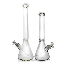 9mm tall beaker bong glass water pipe bong beaker water bong 20" 16" super heavy beaker base bong all clear heavy hitter bong